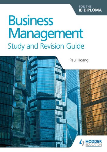 Business Management for the IB Diploma Study and Revision Guide