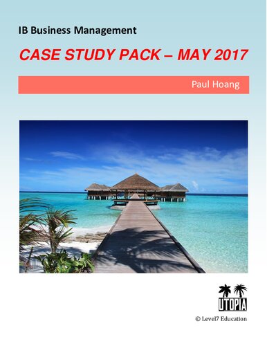 Case Study Pack - Utopia - May 2017