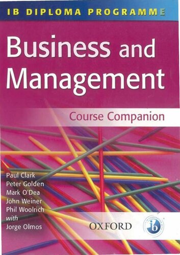 IB Business and Management Course Companion