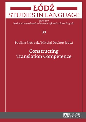 Constructing Translation Competence