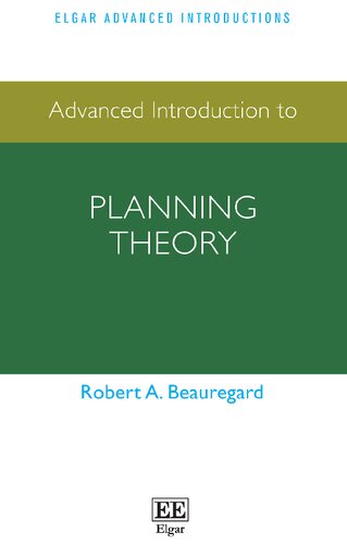 Advanced introduction to planning theory