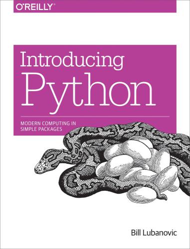 Introducing Python: modern computing in simple packages