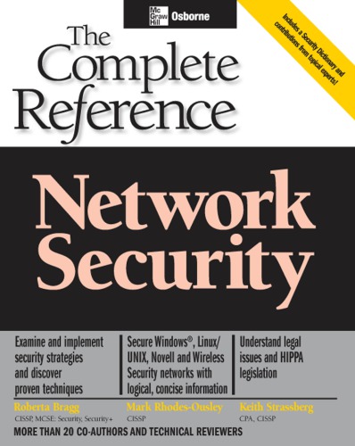 Network security: the complete reference