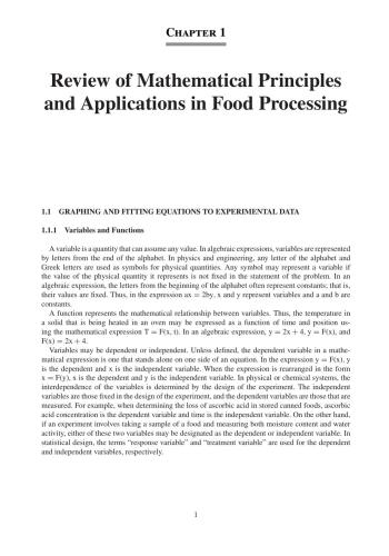 Fundamentals of Food Process Engineering