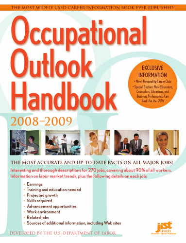 Occupational Outlook Handbook, 2008-2009 (Jist Works)