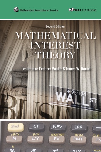 Mathematical Interest Theory
