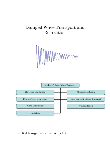 Damped Wave Transport and Relaxation
