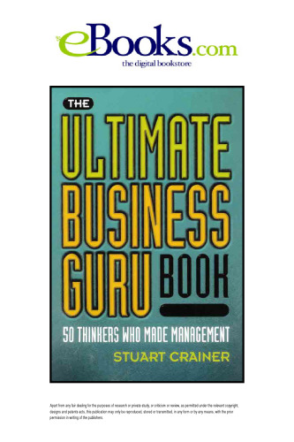 The Ultimate Business Guru Book: 50 Thinkers Who Made Management