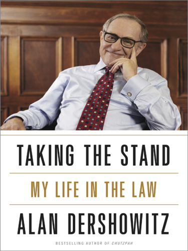 Taking the stand: my life in the law