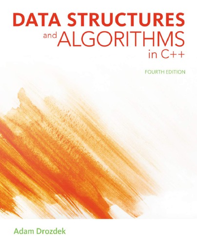 Data structures and algorithms in C++