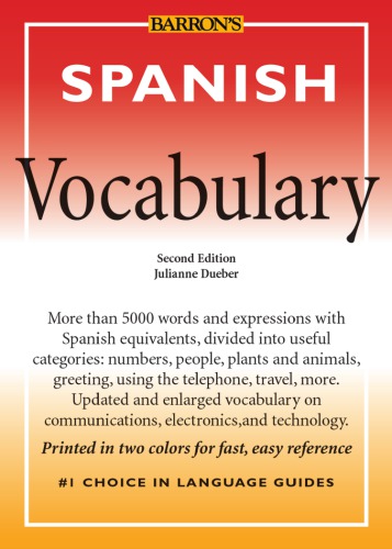 Spanish vocabulary
