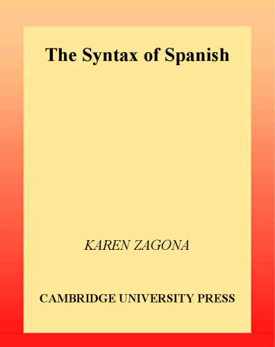 The Syntax of Spanish