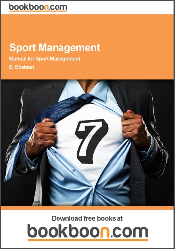 Sport management: MBXR217