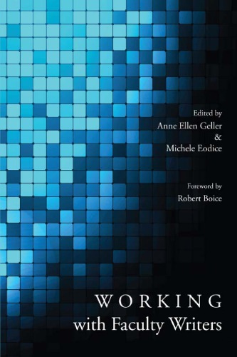 Working with faculty writers