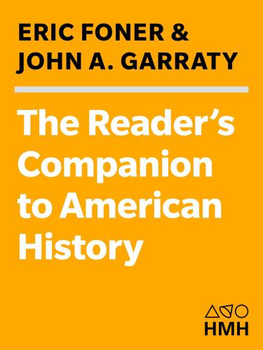 The Reader's Companion to American History