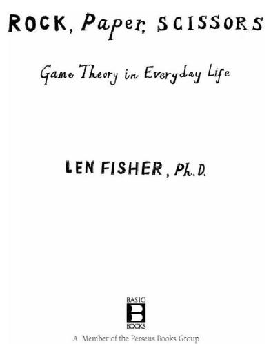 Rock, paper, scissors: game theory in everyday life