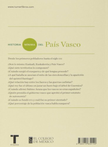 Historia mínima del país vasco
