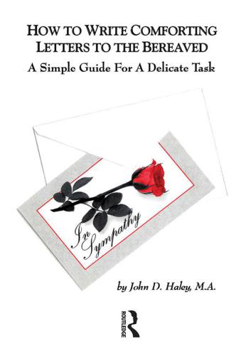 How to write comforting letters to the bereaved: a simple guide for a delicate task