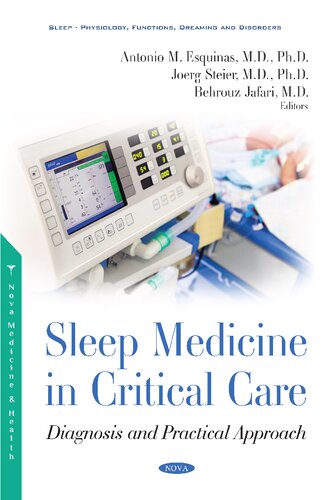 Sleep Medicine in Critical Care Medicine: Diagnosis and Practical Approach