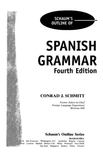 Schaum's Outline of Spanish Grammar