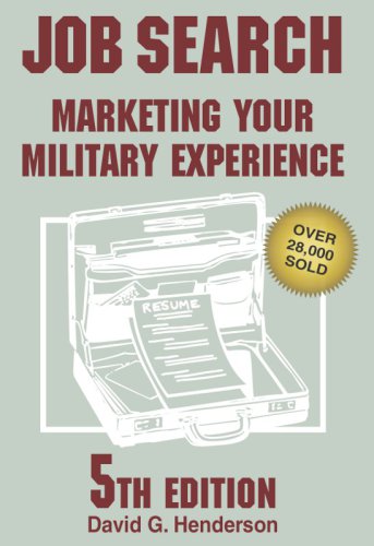 Job search: marketing your military experience