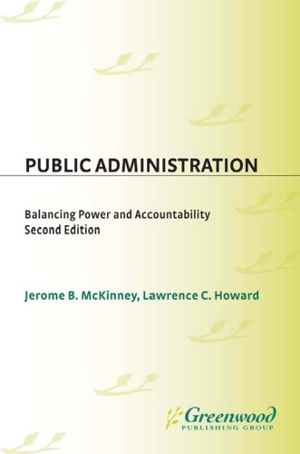 Public administration: balancing power and accountability