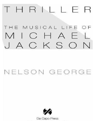 Thriller: the musical life of Michael Jackson