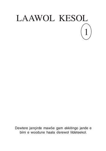 Laawol kesol 1