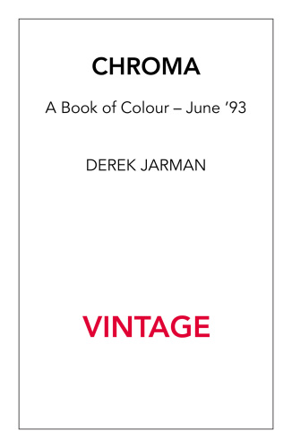 Chroma: a book of color, June '93