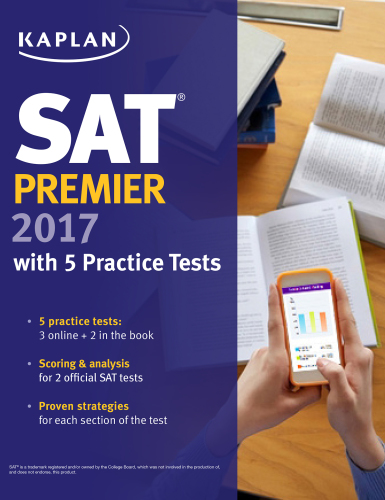 SAT Premier 2017 with 5 Practice Tests