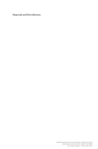 Dispersals and Diversification Linguistic and Archaeological Perspectives on the Early Stages of Indo-European