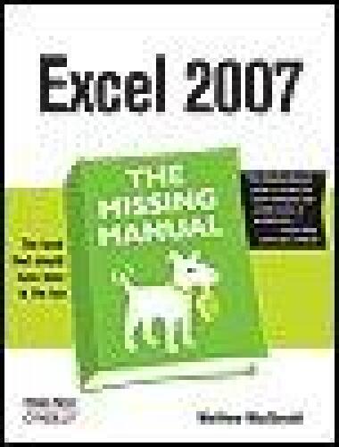 Excel 2007: The Missing Manual