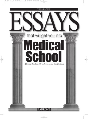 Essays that will get you into medical school