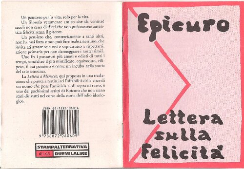 Lettera sulla felicità