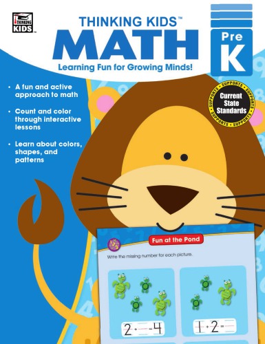 Thinking Kids' Math , Grade PK