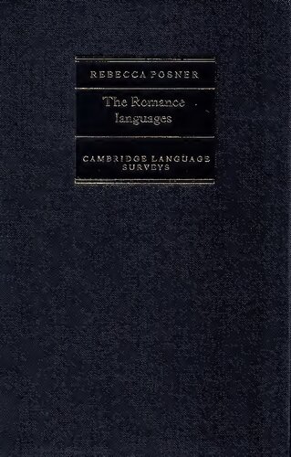 The Romance Languages