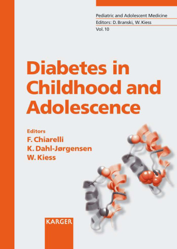 Diabetes In Childhood And Adolescence