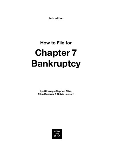 How to File for Chapter 7 Bankruptcy