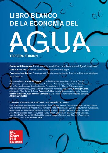Libro blanco de la economía del agua
