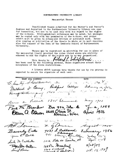 A study of the development of speech retarded children