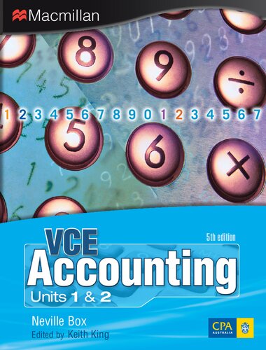 Macmillan VCE Accounting Units 1 & 2 5th ed