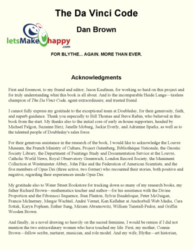 The Da Vinci Code (The Young Adult Adaptation)