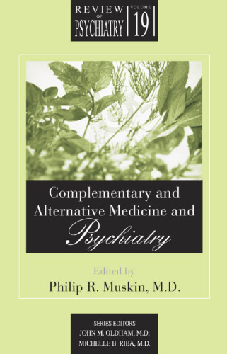 Complementary and Alternative Medicine & Psychiatry