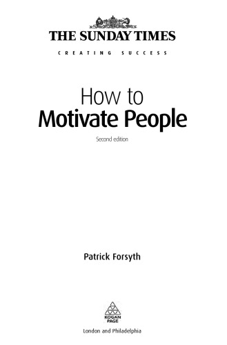 How to Motivate People