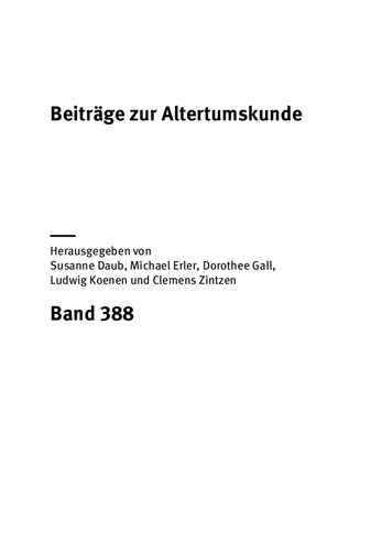 Revisiting Aristotle's Fragments: New Essays on the Fragments of Aristotle's Lost Works