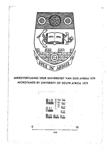 A critical investigation of the standardization of written Tswana: a study of the history and present state of Tswana orthography