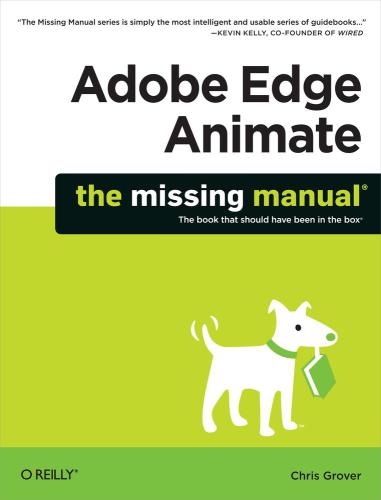 Adobe Edge animate: the missing manual: the book that should have been in the box