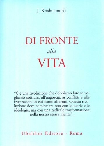 Di fronte alla vita