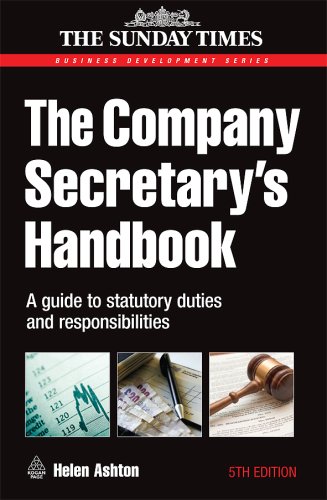 The Company Secretary's Handbook: A Guide to Statutory Duties and Responsibilities