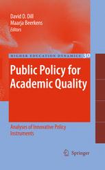 Public Policy for Academic Quality: Analyses of Innovative Policy Instruments